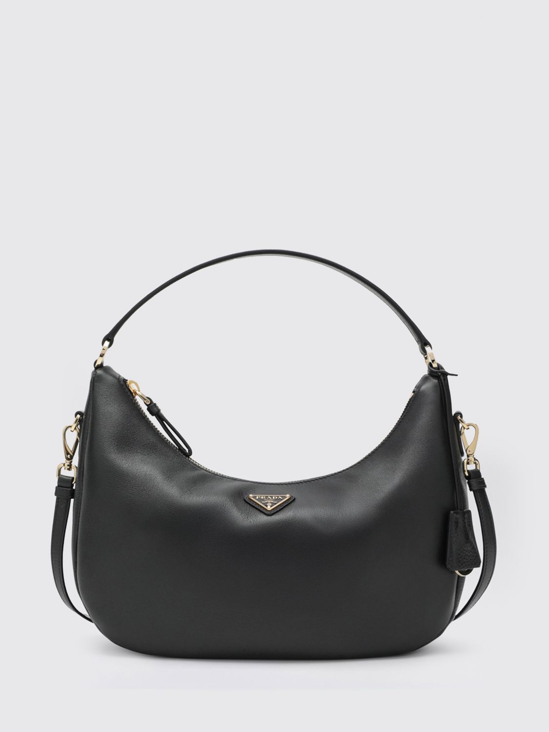 Prada Shoulder Bag Woman Black PRADA