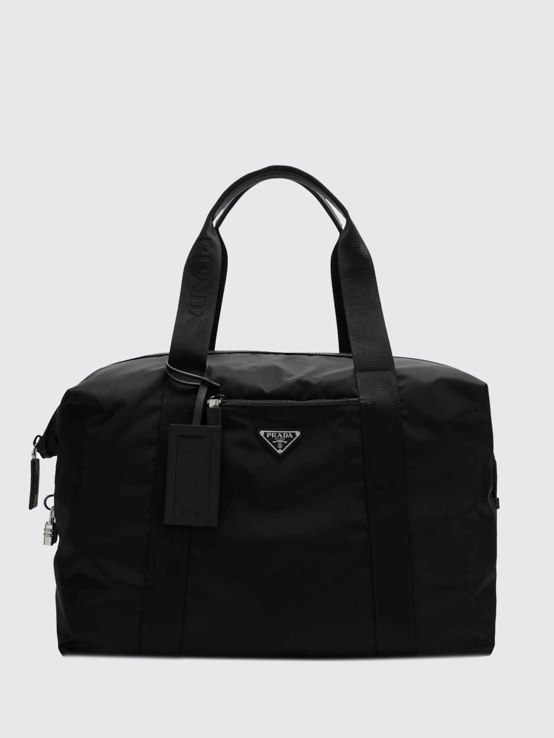 Prada Travel Bag Men Black PRADA