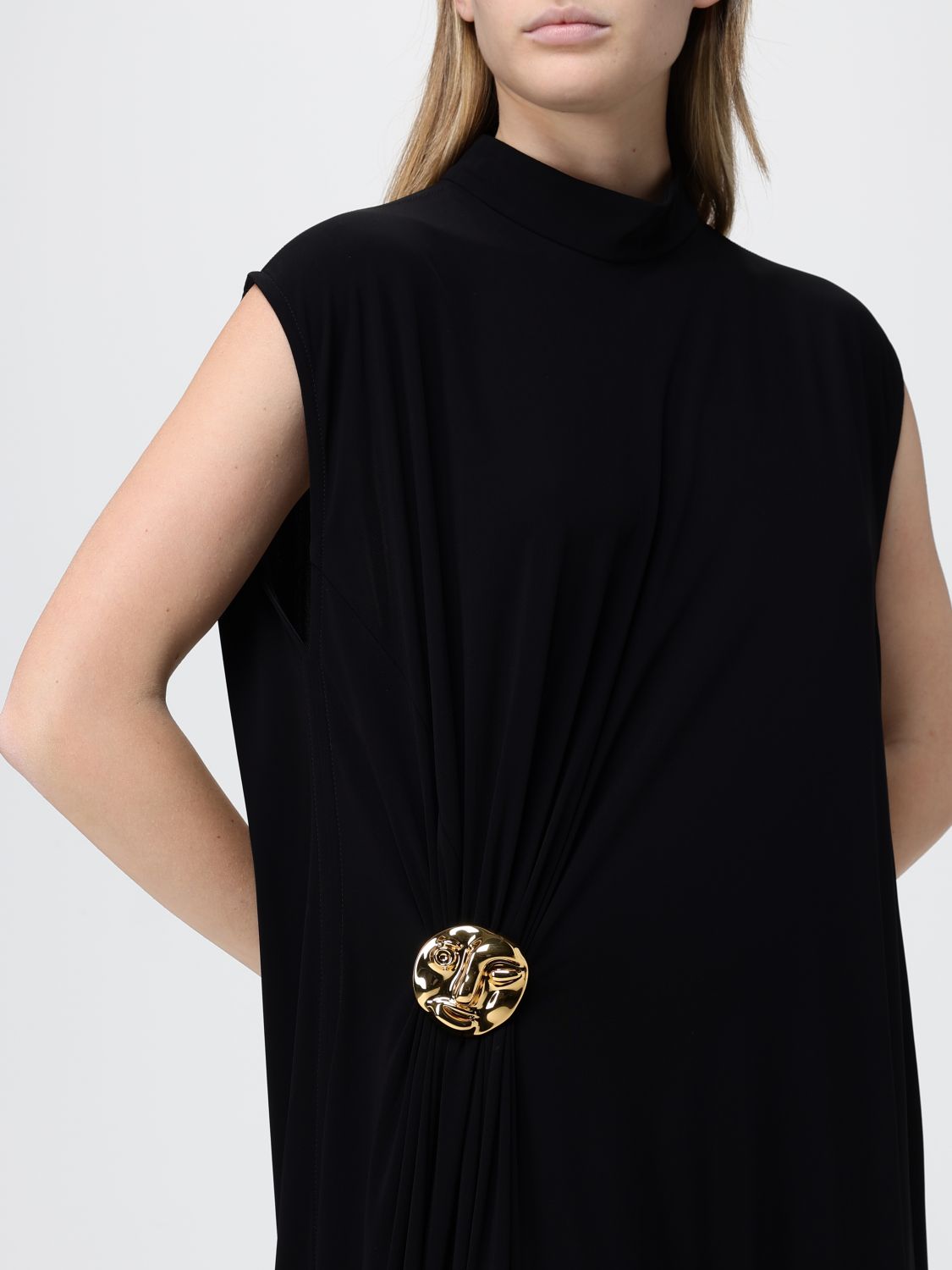 Bottega Veneta Dress Woman Black BOTTEGA VENETA