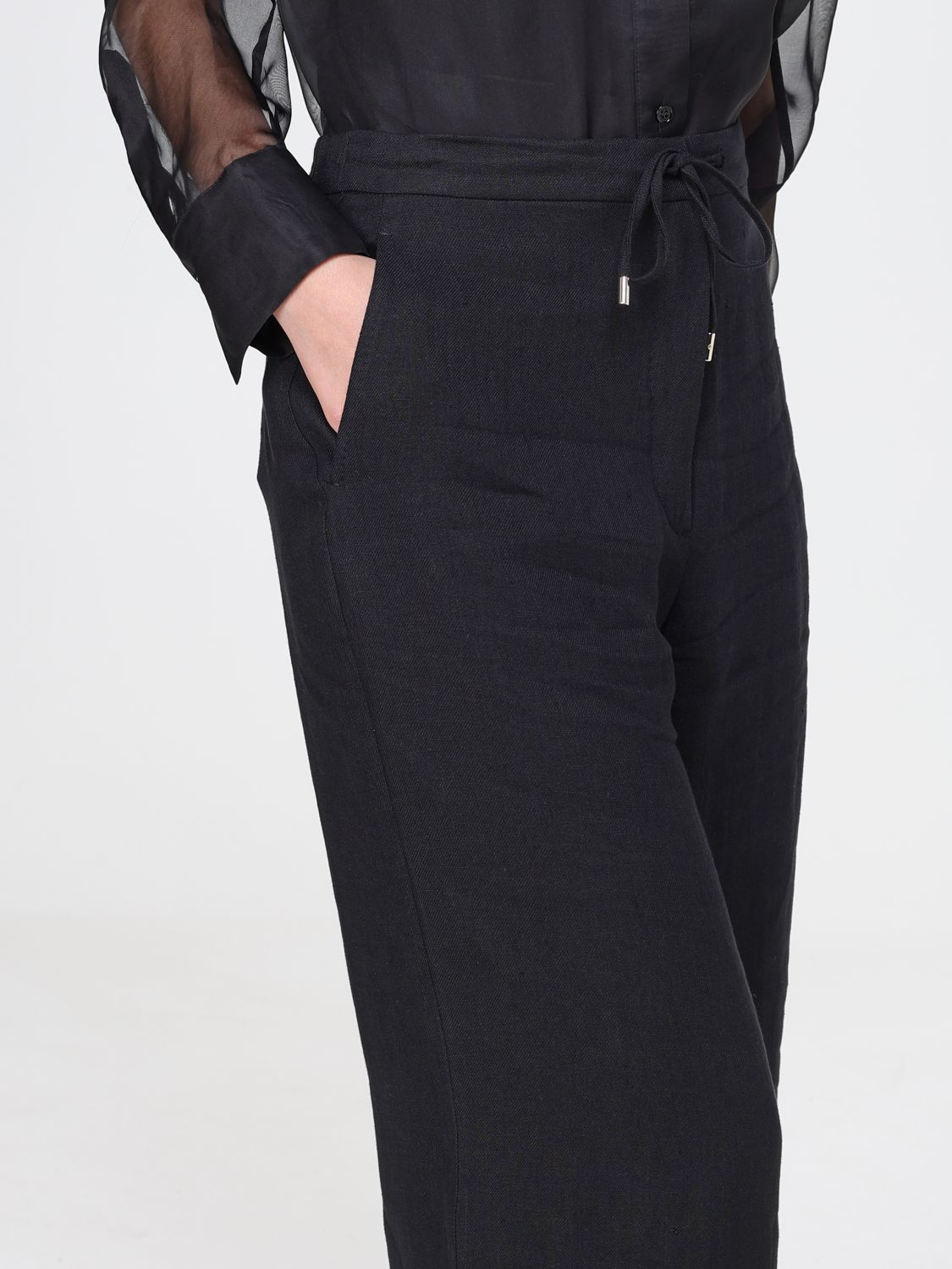 Max Mara Pants Woman Black MAX MARA