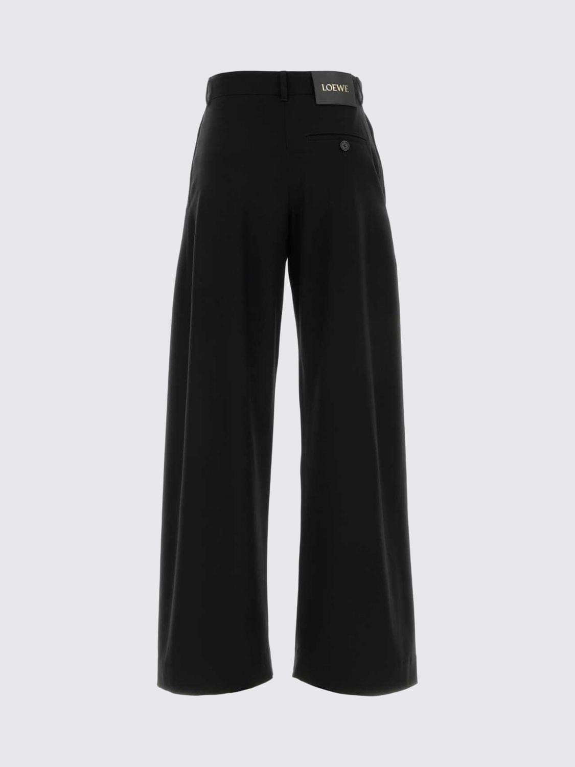 Loewe Pants Woman Black LOEWE