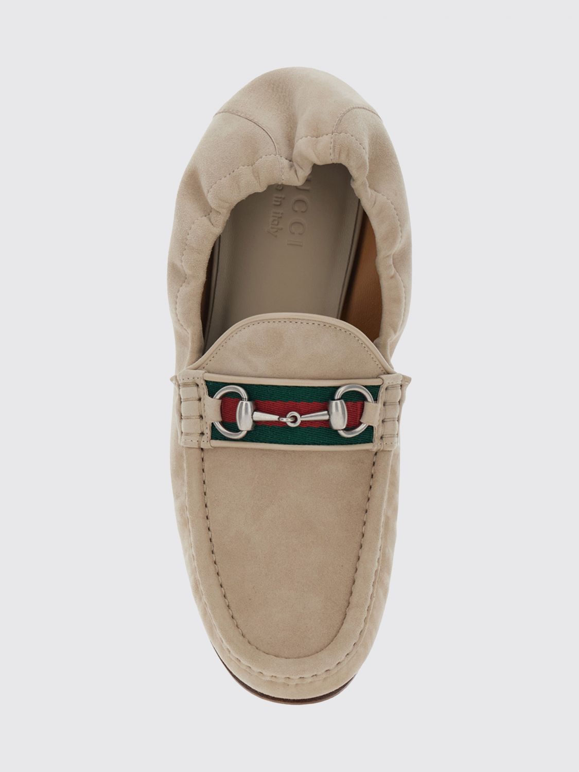 Gucci Men Horsebit 1953 Suede Loafers Gucci GUCCI