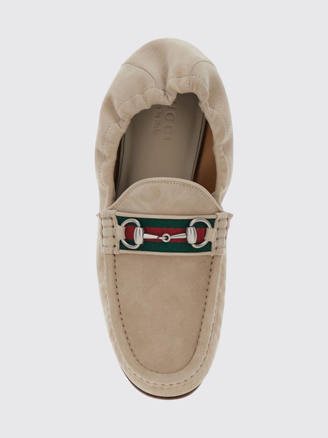 Gucci Men Horsebit 1953 Suede Loafers Gucci GUCCI