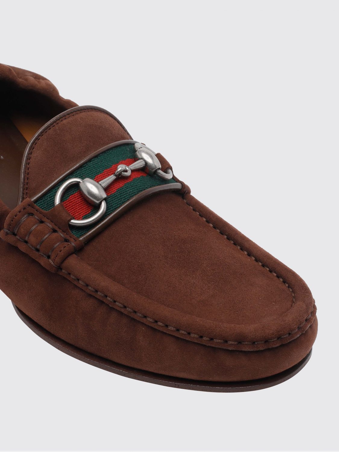 Gucci Loafers Men Brown GUCCI