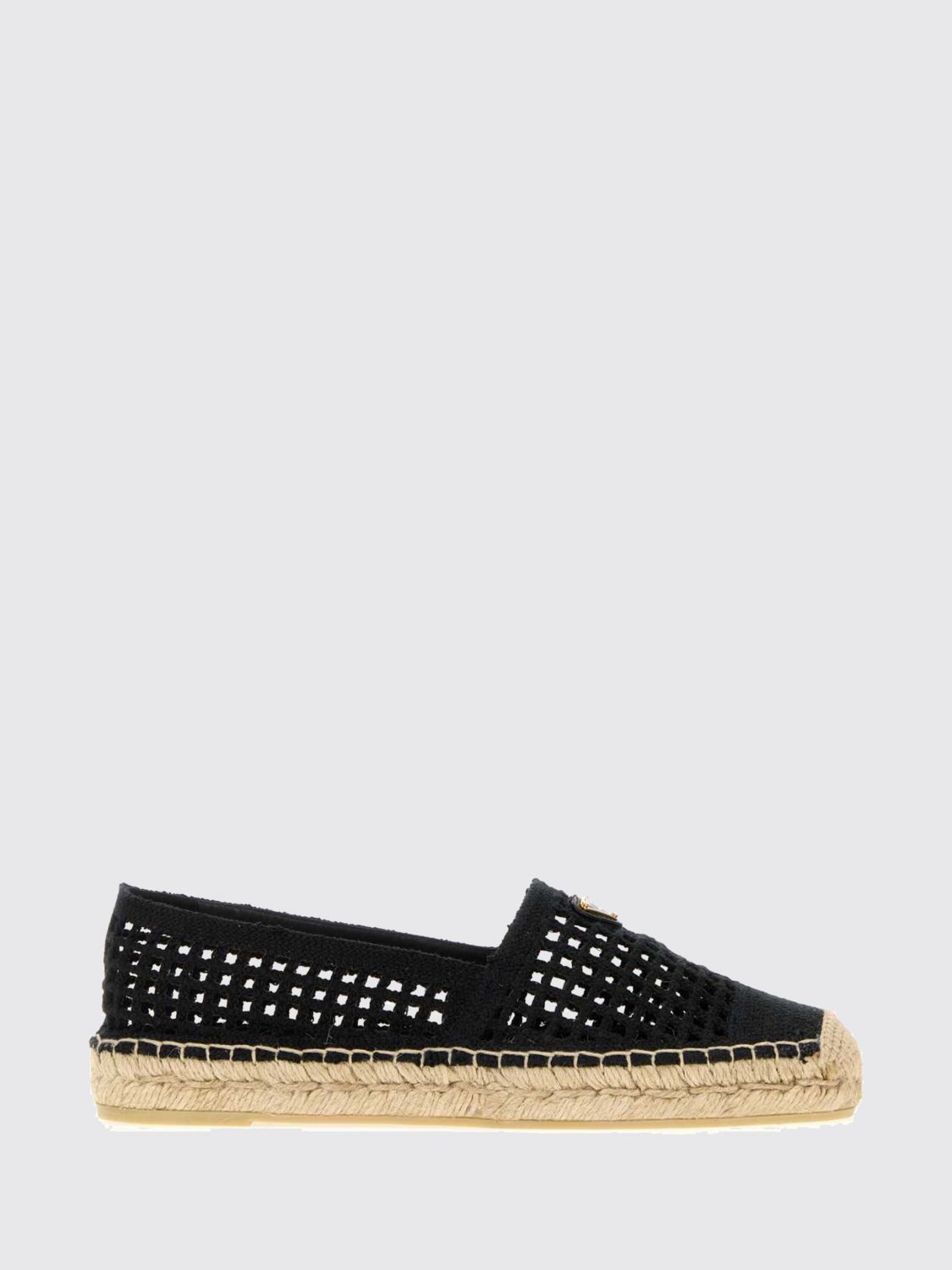 Prada Espadrille Woman Black PRADA