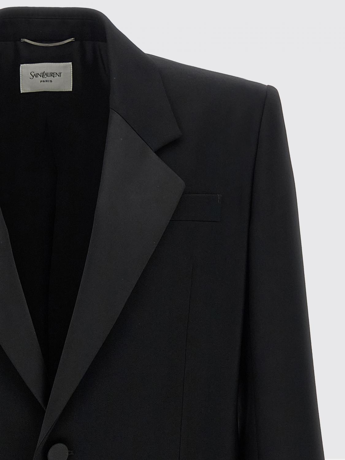 Saint Laurent Jacket Men Black SAINT LAURENT