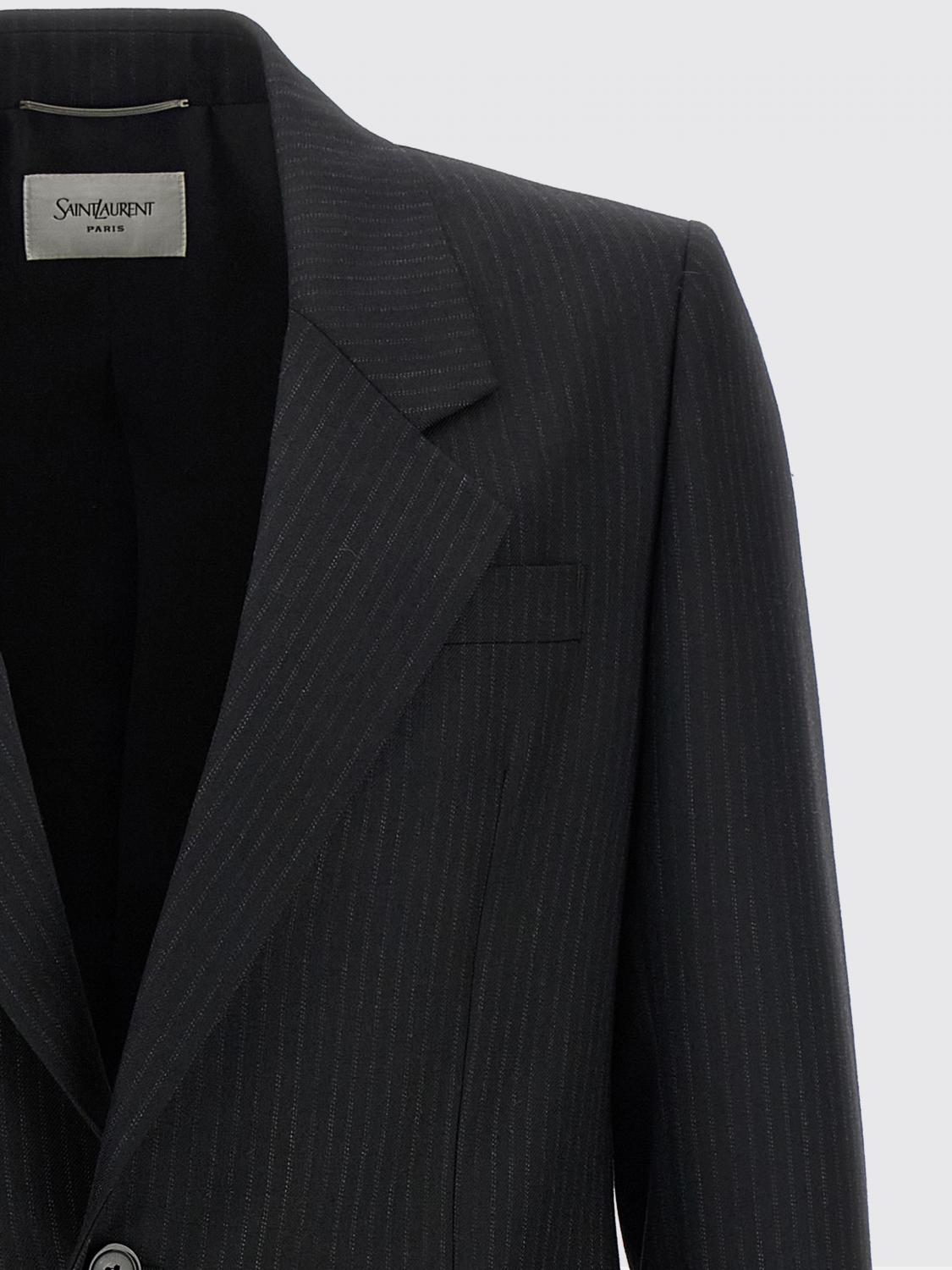 Saint Laurent Jacket Men Black SAINT LAURENT