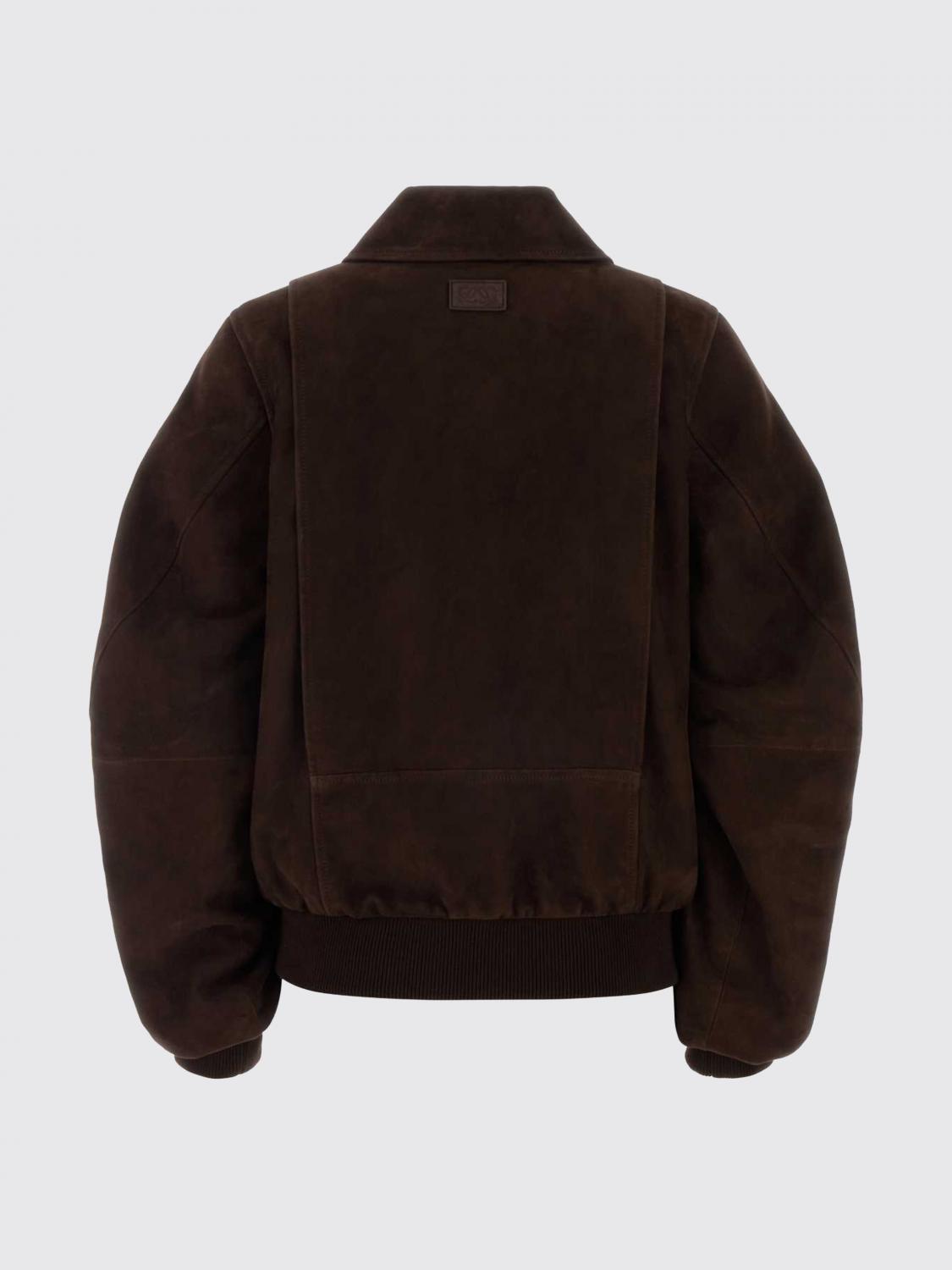 Loewe Jacket Woman Coffee LOEWE