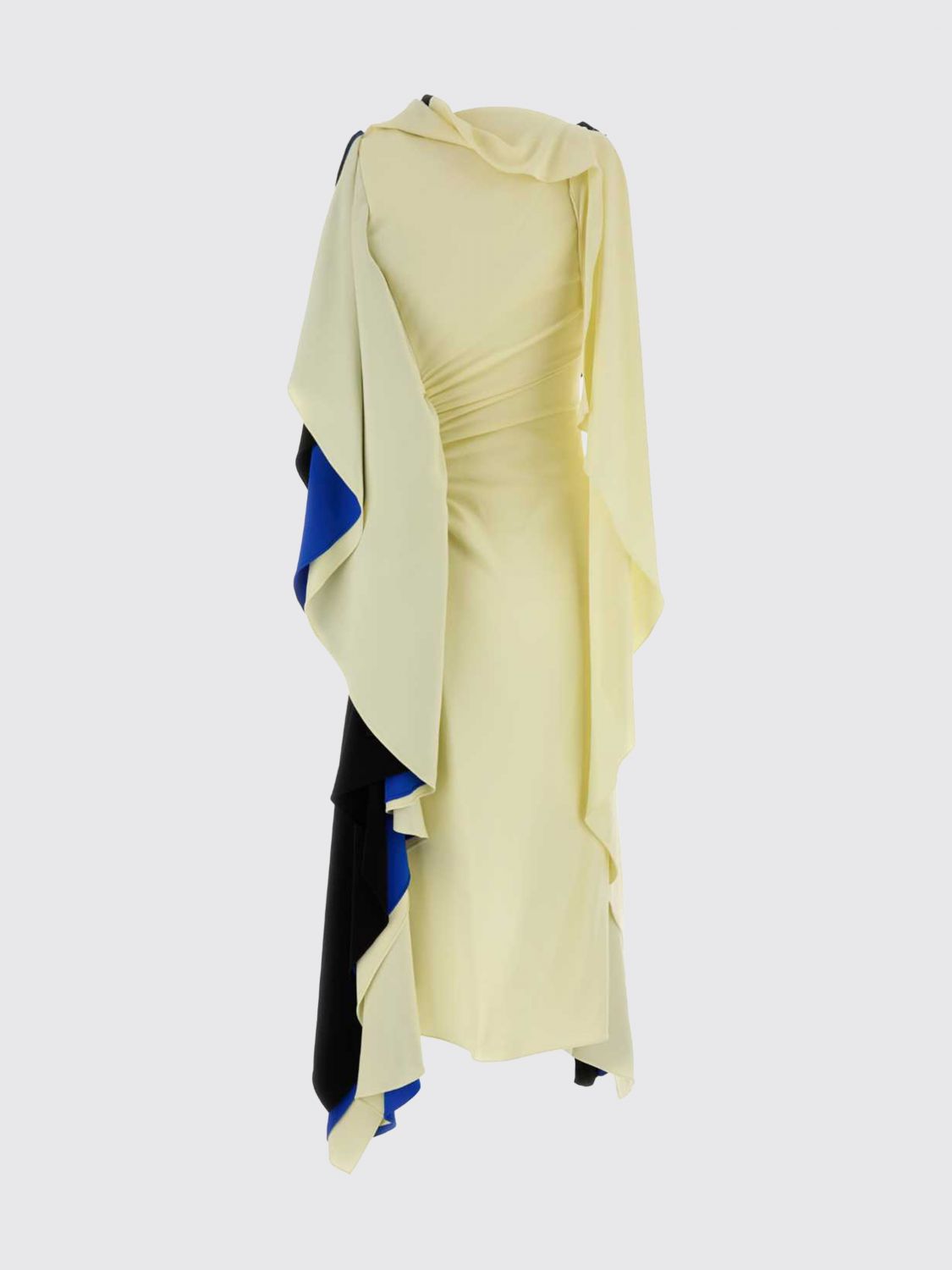 Loewe Women Asymmetric Viscose Dress Loewe LOEWE