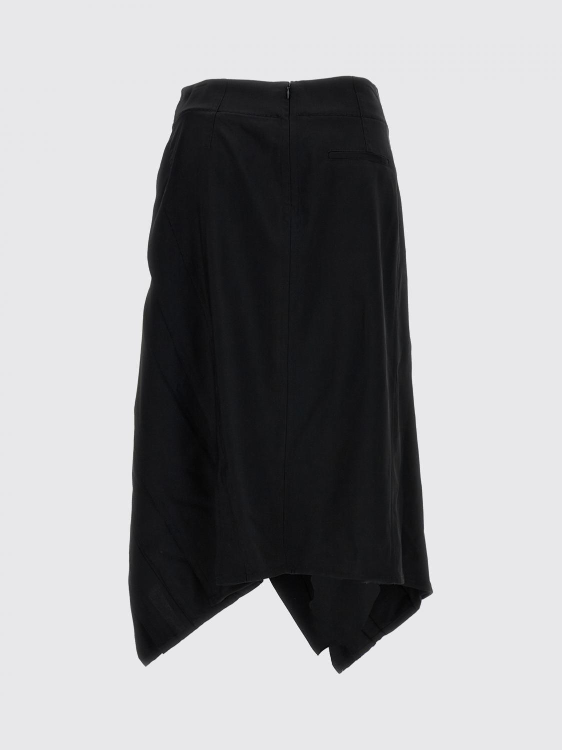 Bottega Veneta Skirt Woman Black BOTTEGA VENETA