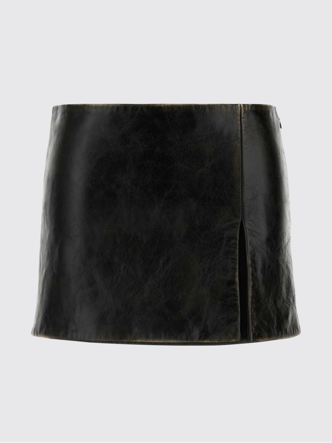 Miu Miu Skirt Woman Black MIU MIU