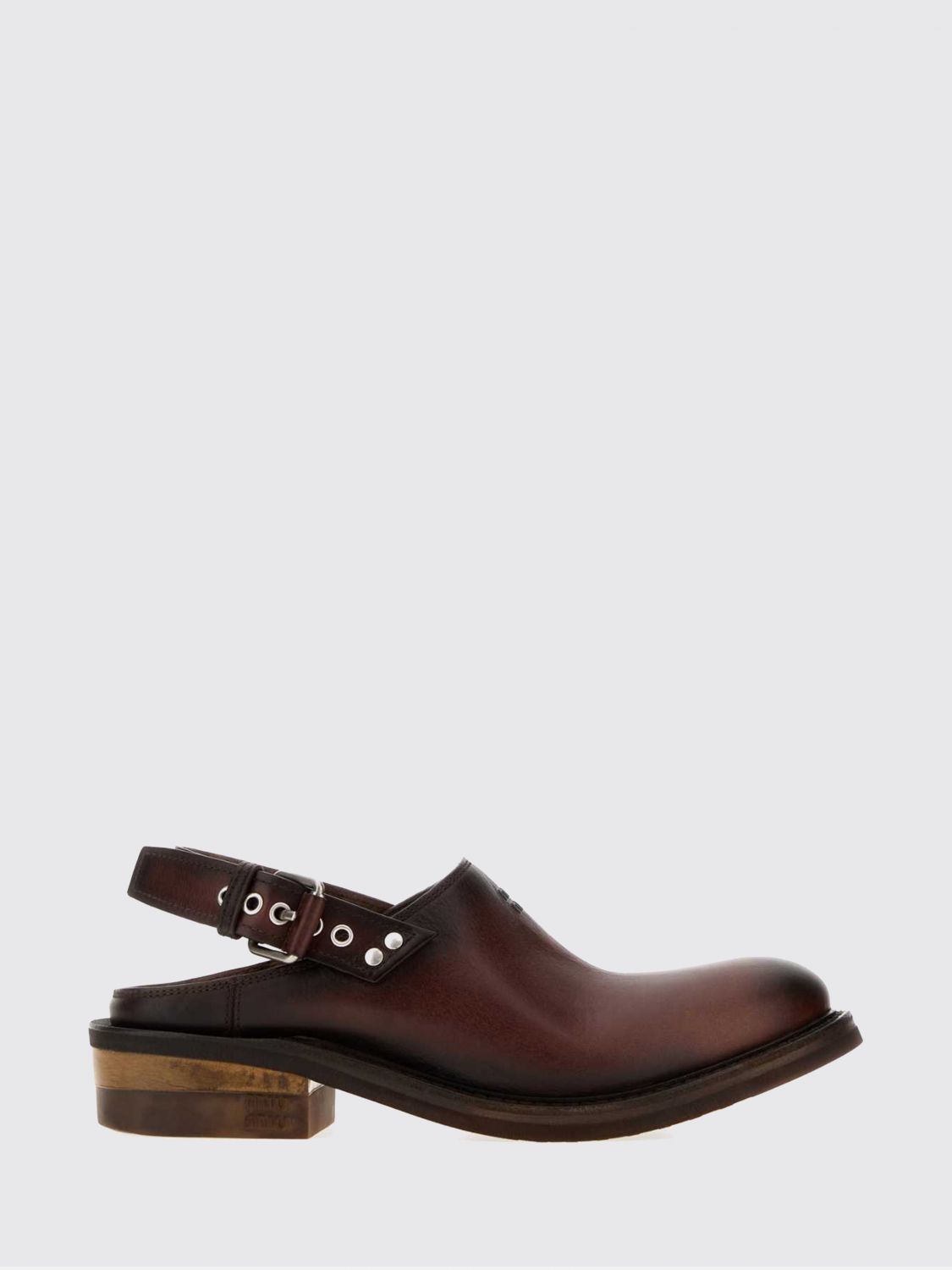Miu Miu Flat Shoes Woman Coffee MIU MIU