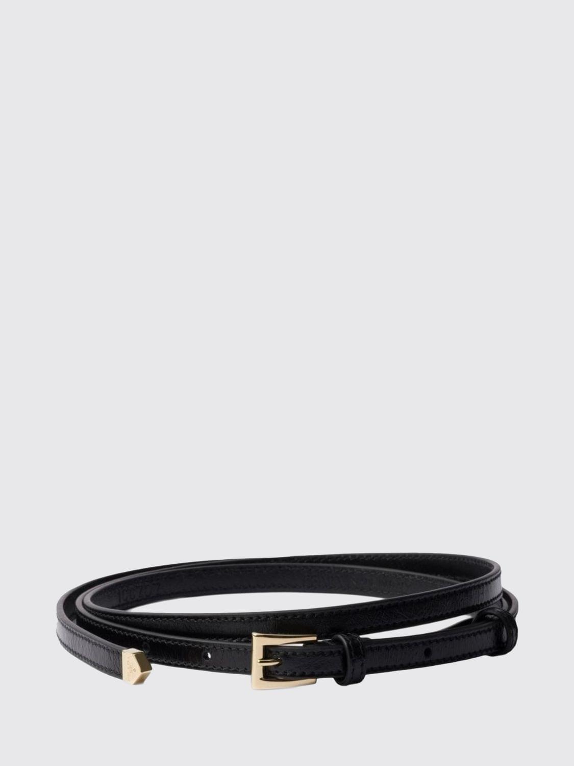 Prada Belt Woman Black PRADA