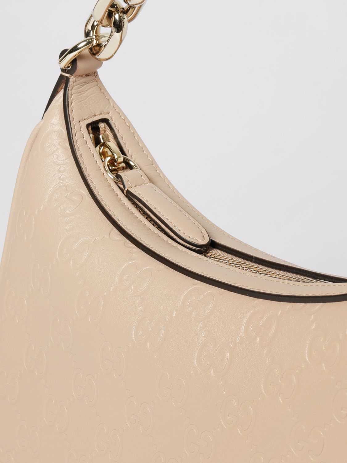 Gucci Shoulder Bag Woman Beige GUCCI