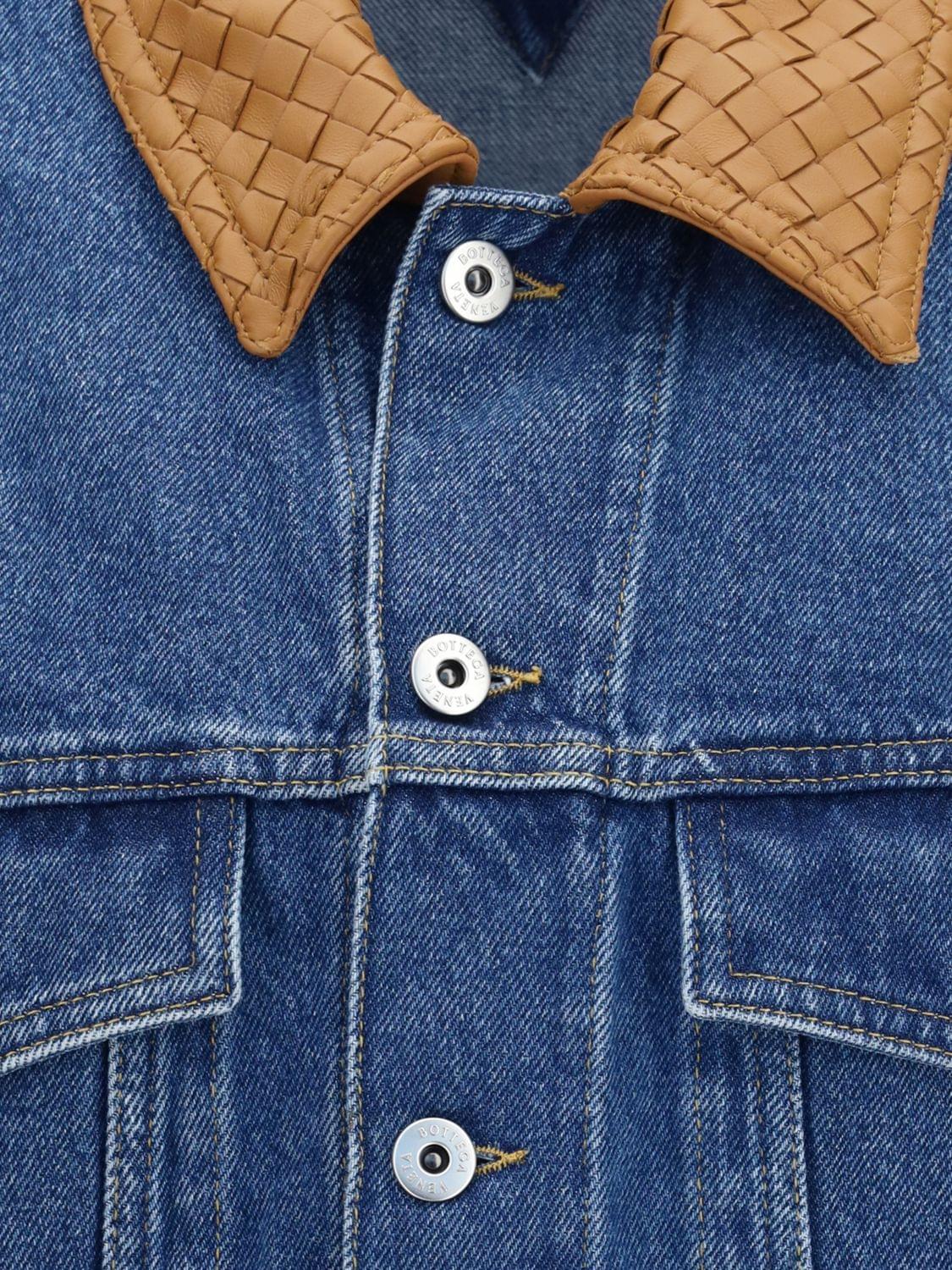 Bottega Veneta Jacket Men Blue BOTTEGA VENETA