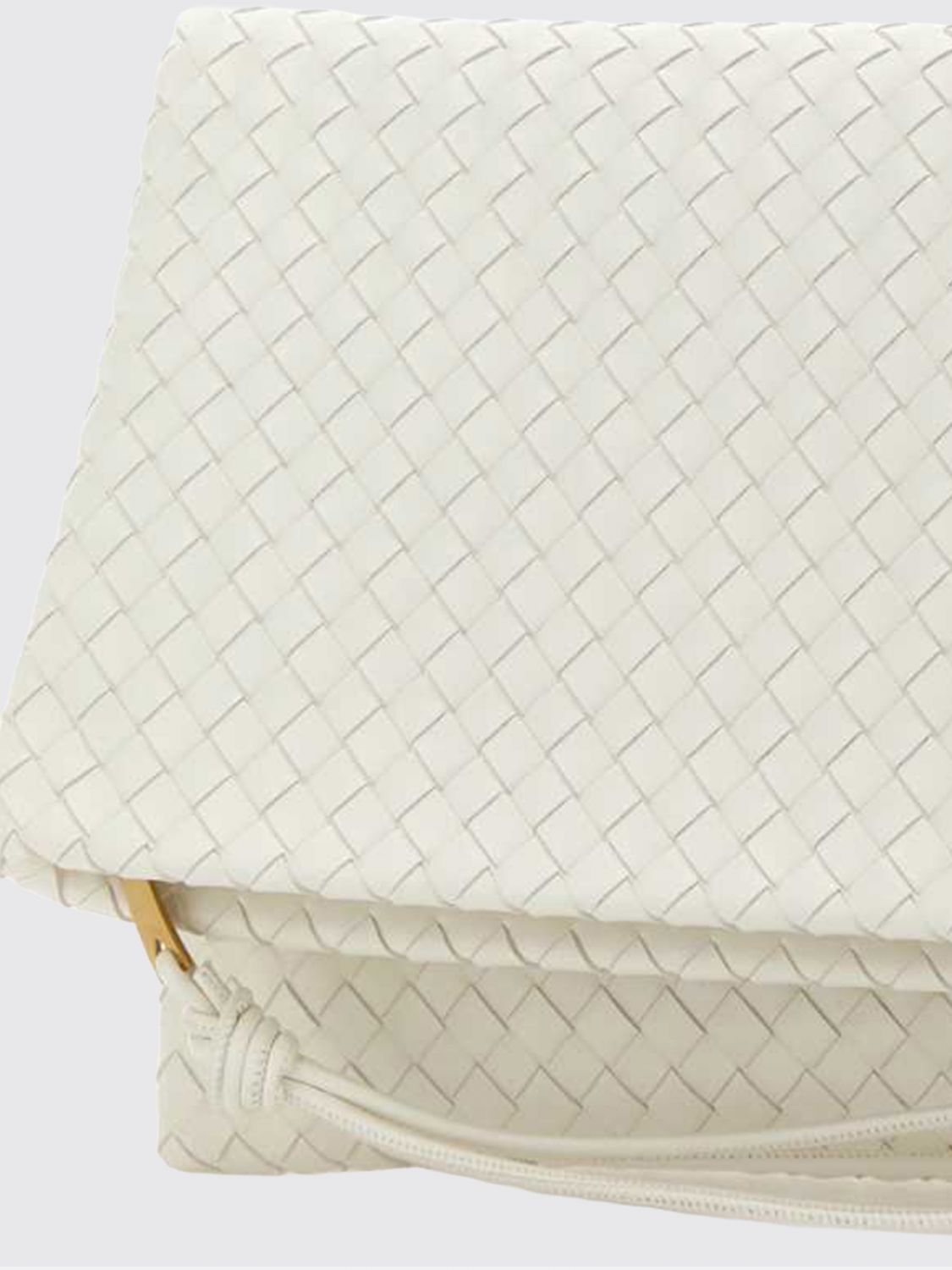Bottega Veneta Clutch Woman White BOTTEGA VENETA