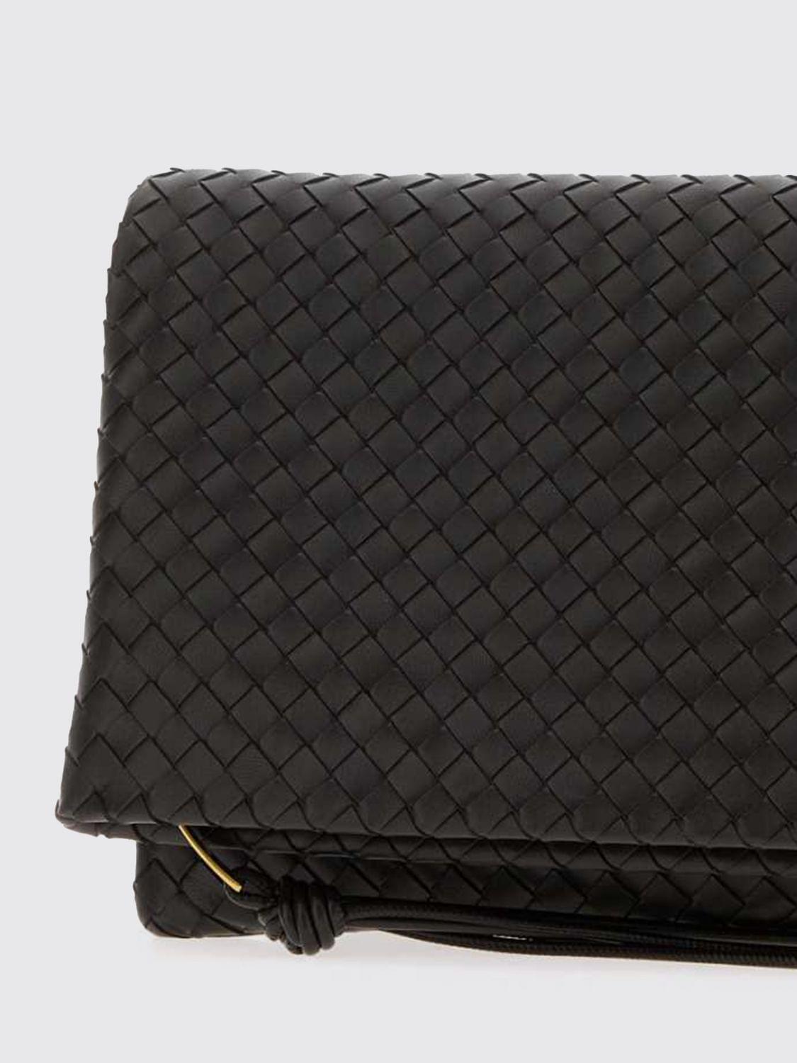Bottega Veneta Women Bottega Veneta Women Bottega Veneta Giornale Woven Leather Clutch BOTTEGA VENETA
