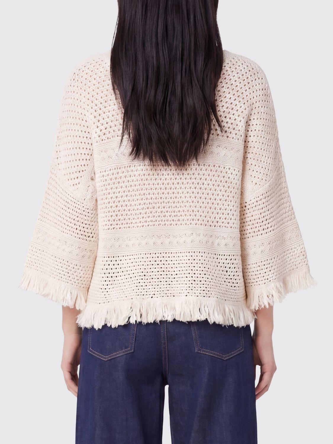 Max Mara Sweater Woman Ecru MAX MARA