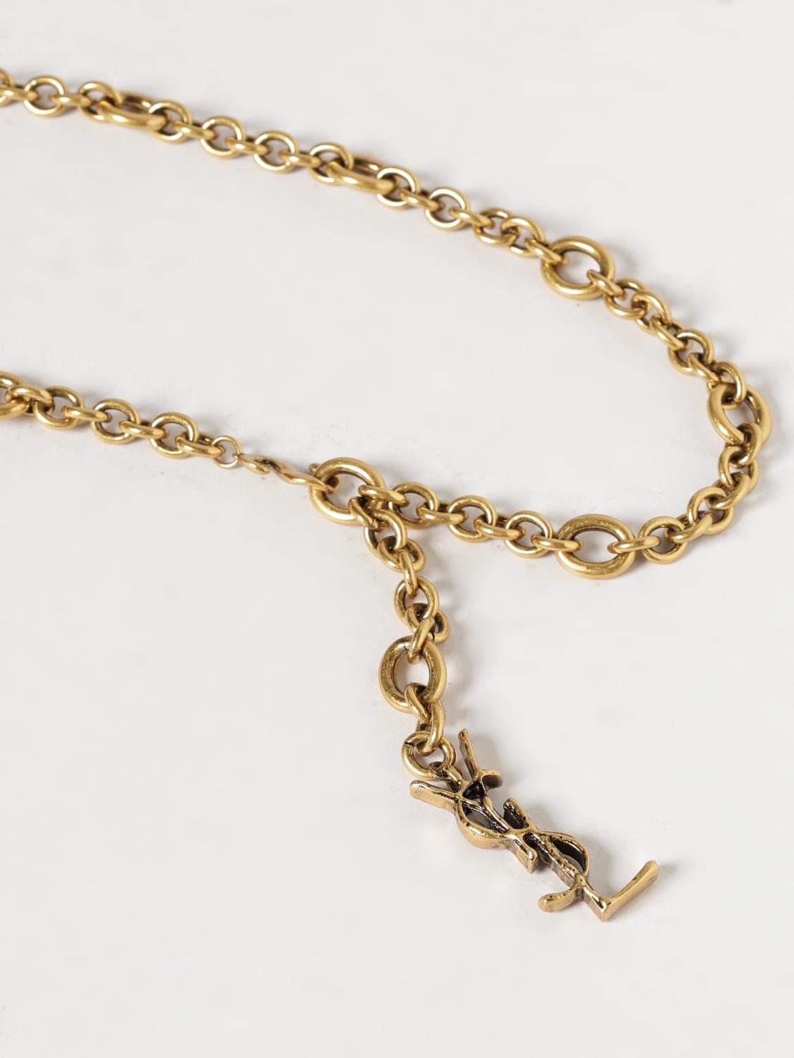 Saint Laurent Belt Woman Bronze SAINT LAURENT
