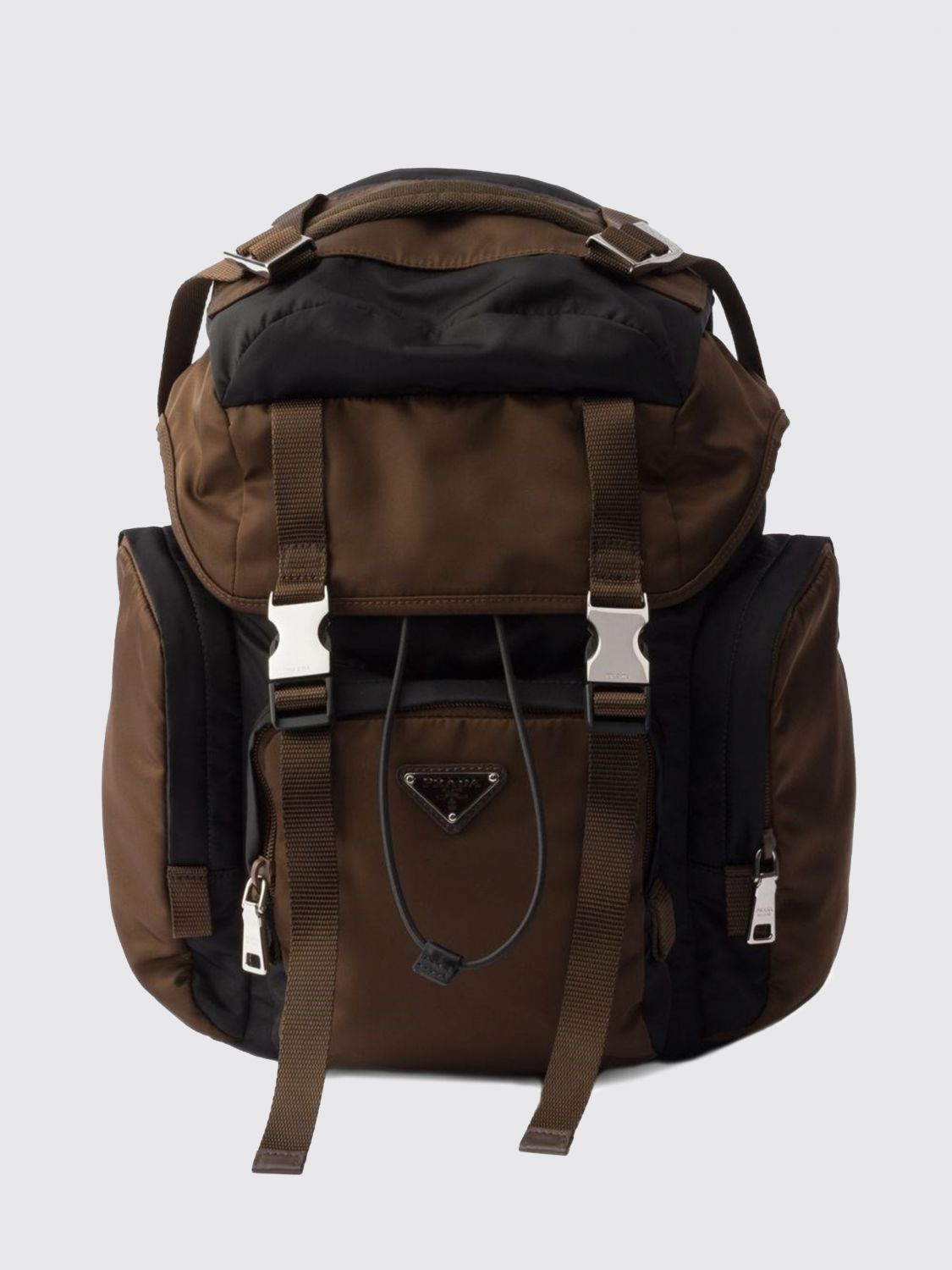 Prada Backpack Men Brown PRADA