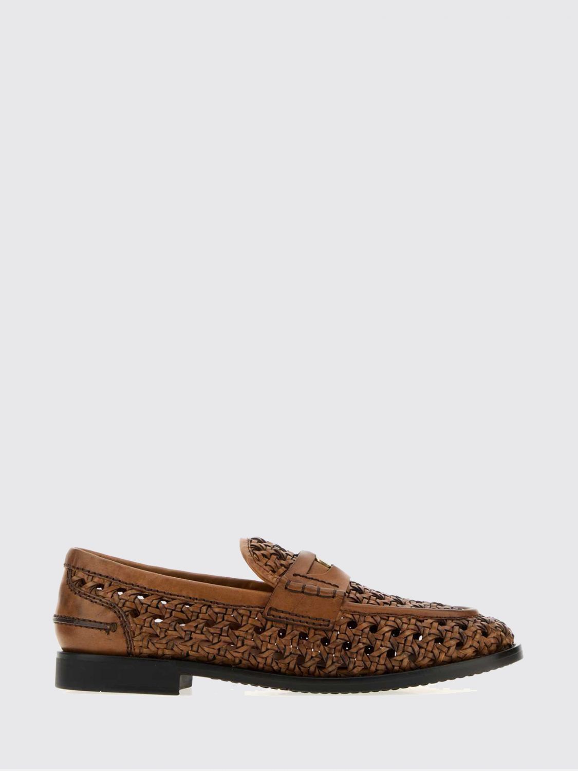 Miu Miu Loafer Woman Brown MIU MIU