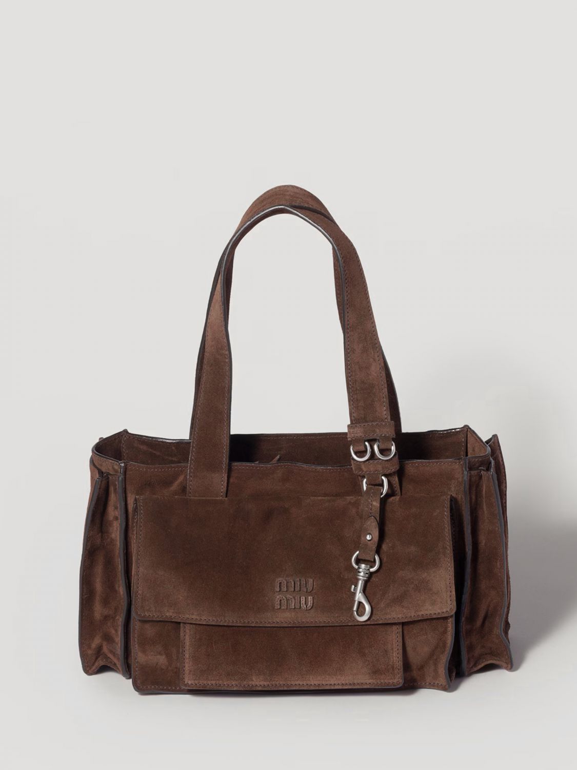 Miu Miu Shoulder Bag Woman Dark MIU MIU