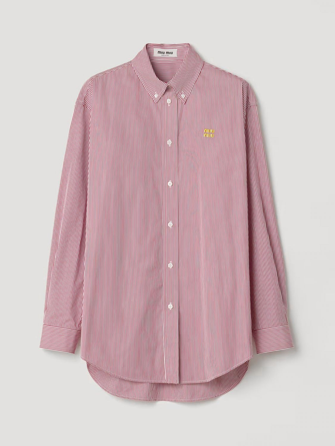 Miu Miu Shirt Woman White MIU MIU