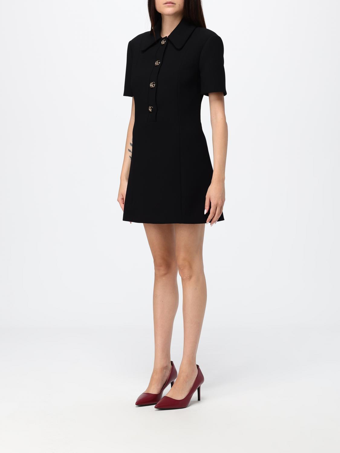 Gucci Dress Woman Black GUCCI