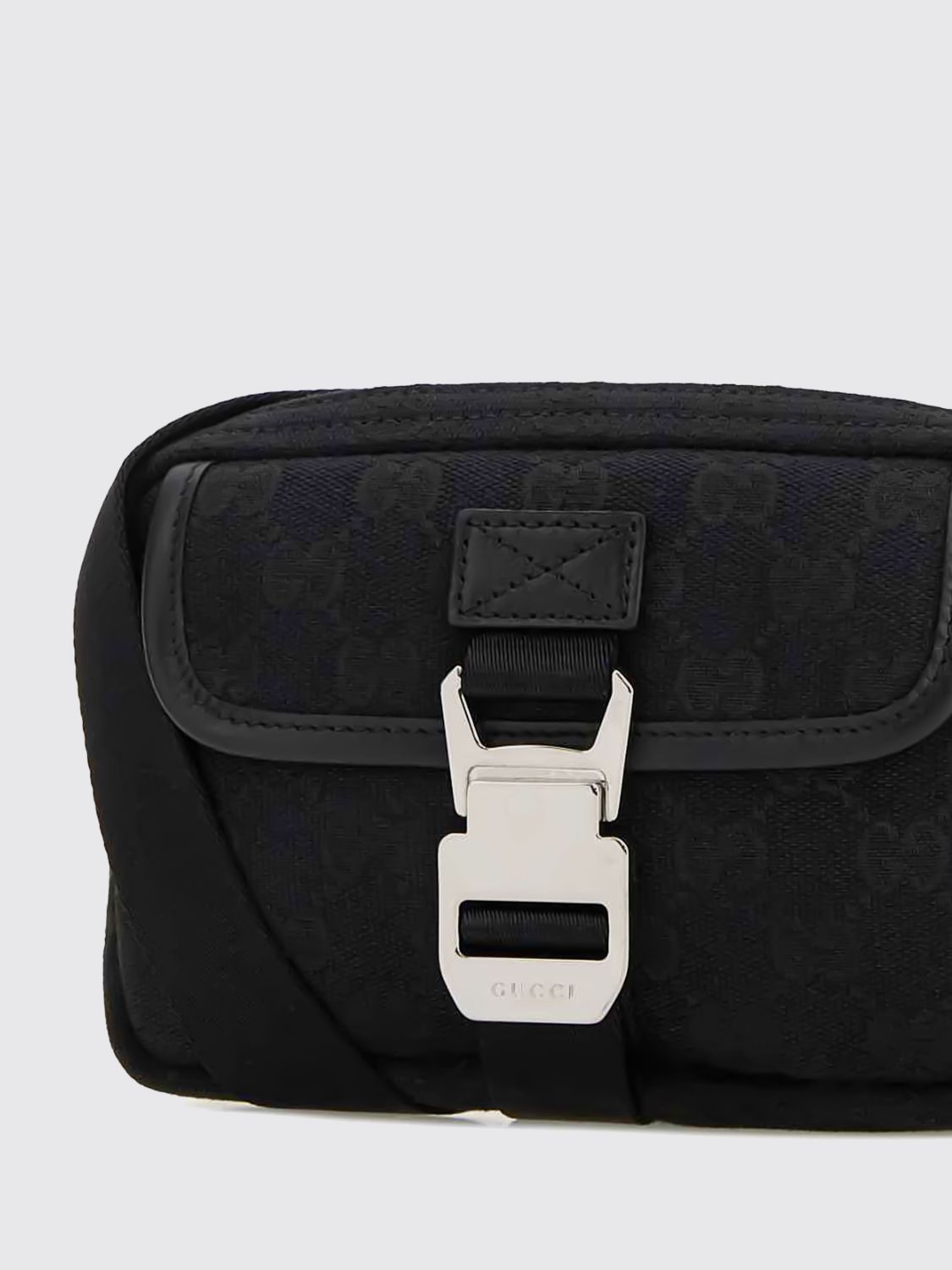 Gucci Shoulder Bag Men Black GUCCI