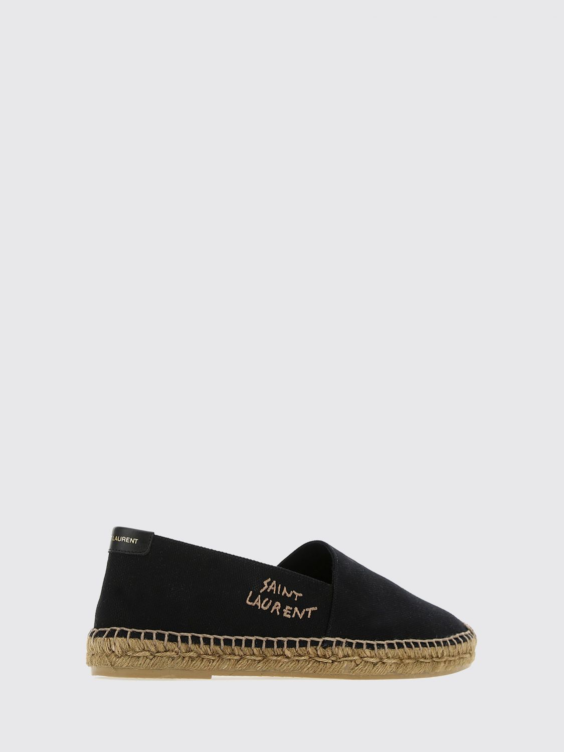 Saint Laurent Espadrille Men Black SAINT LAURENT