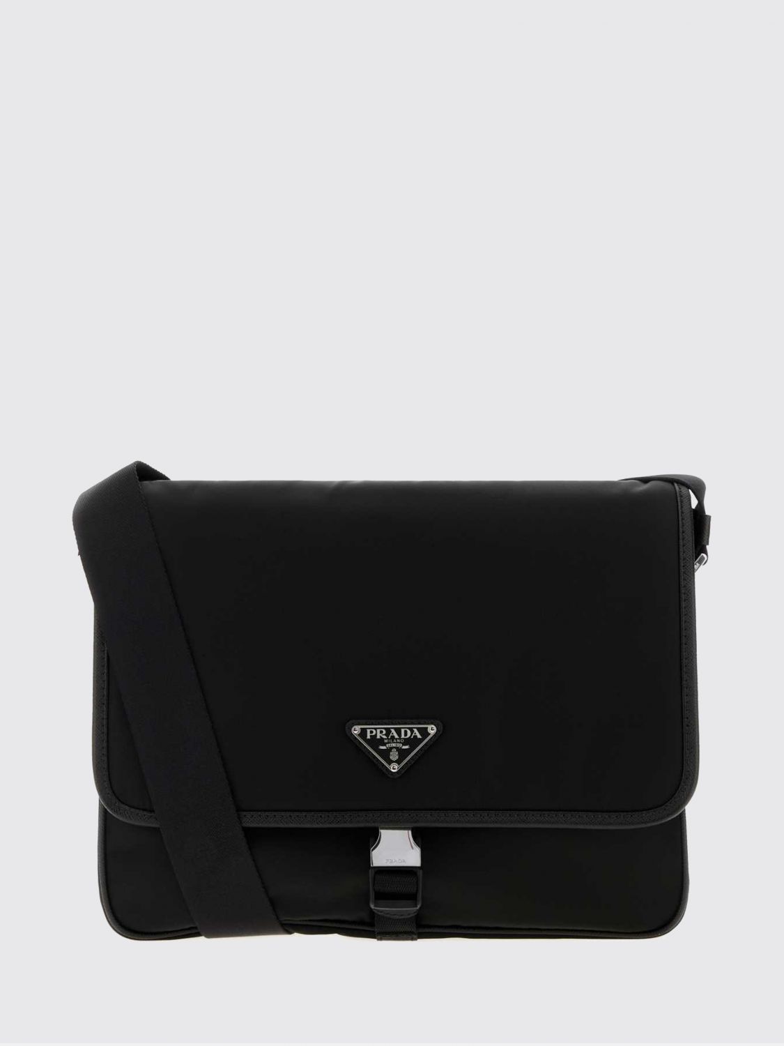 Prada Shoulder Bag Men Black PRADA