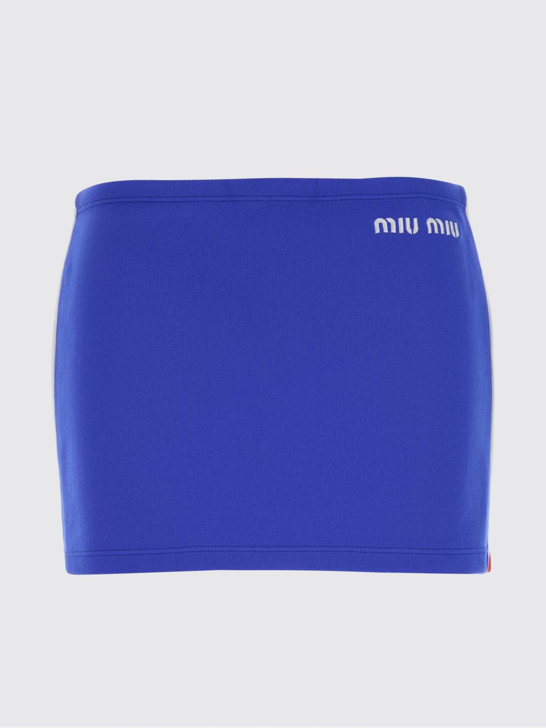 Miu Miu Skirt Woman Navy MIU MIU