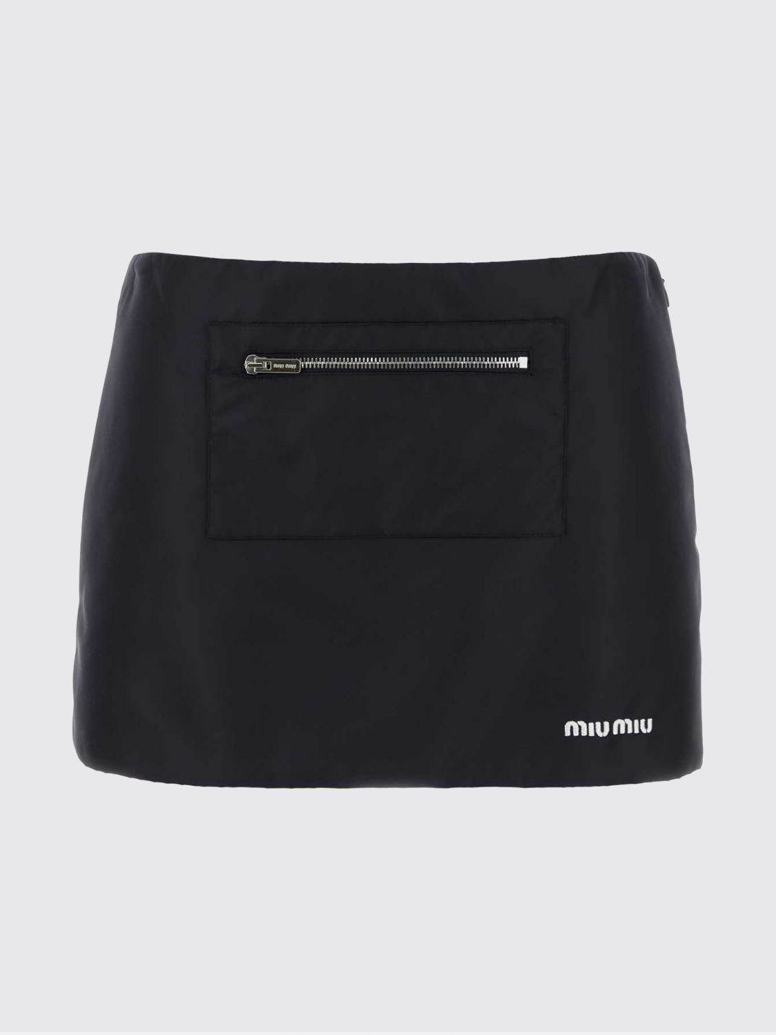 Miu Miu Skirt Woman Blue MIU MIU