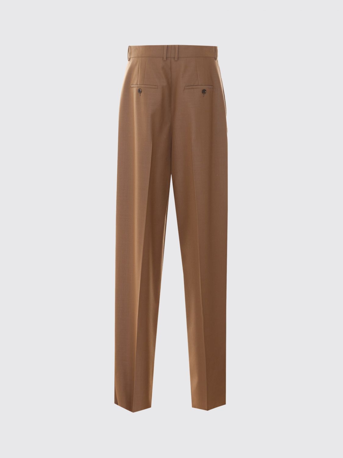 Saint Laurent Pants Woman Brown SAINT LAURENT