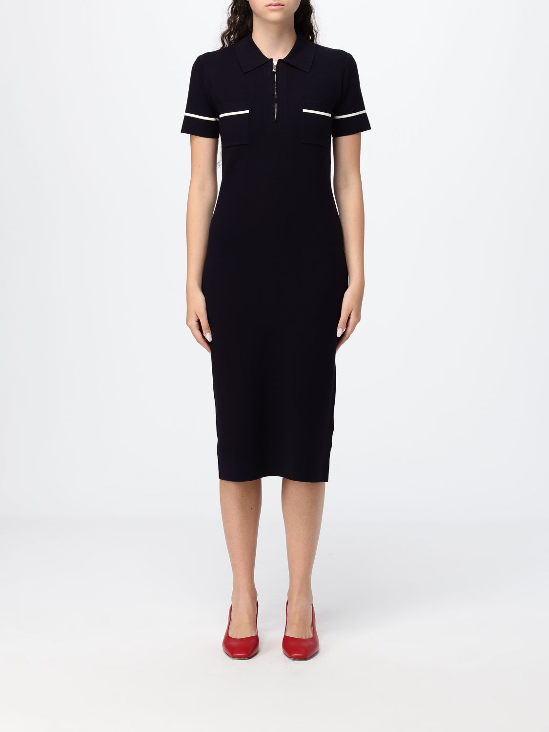 Max Mara Studio Dress Woman Blue MAX MARA STUDIO