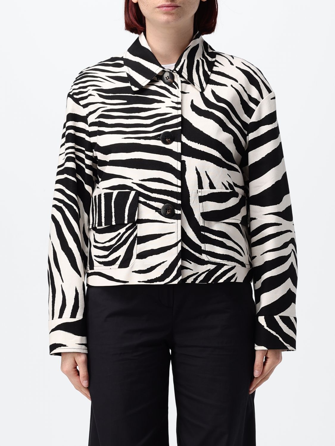 Max Mara Studio Jacket Woman Black MAX MARA STUDIO