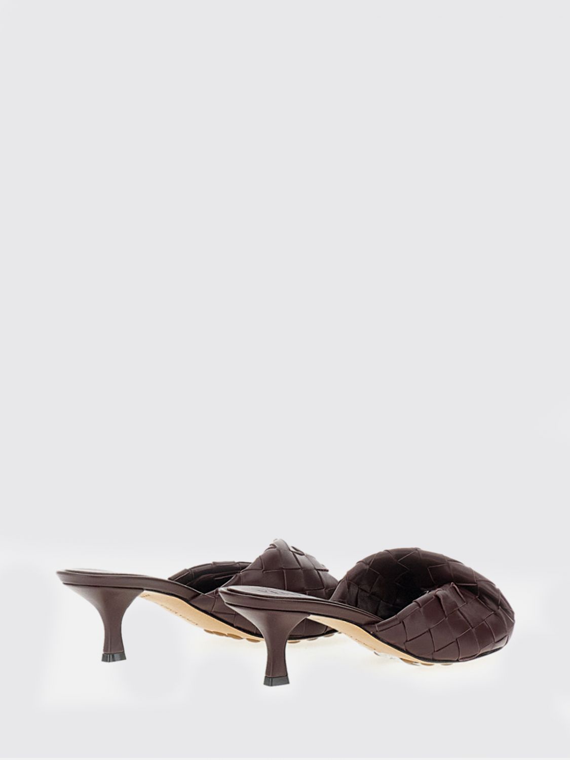 Bottega Veneta Heeled Sandal Woman Black BOTTEGA VENETA