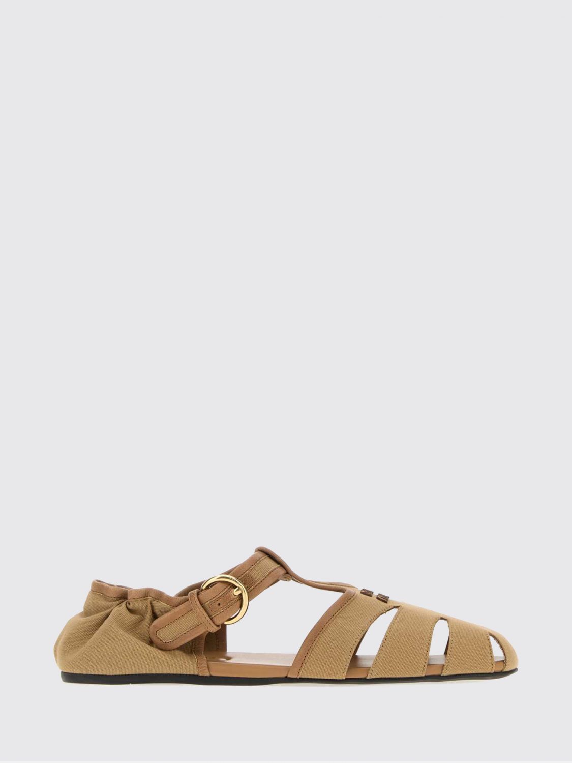 Miu Miu Heeled Sandal Woman Nude MIU MIU