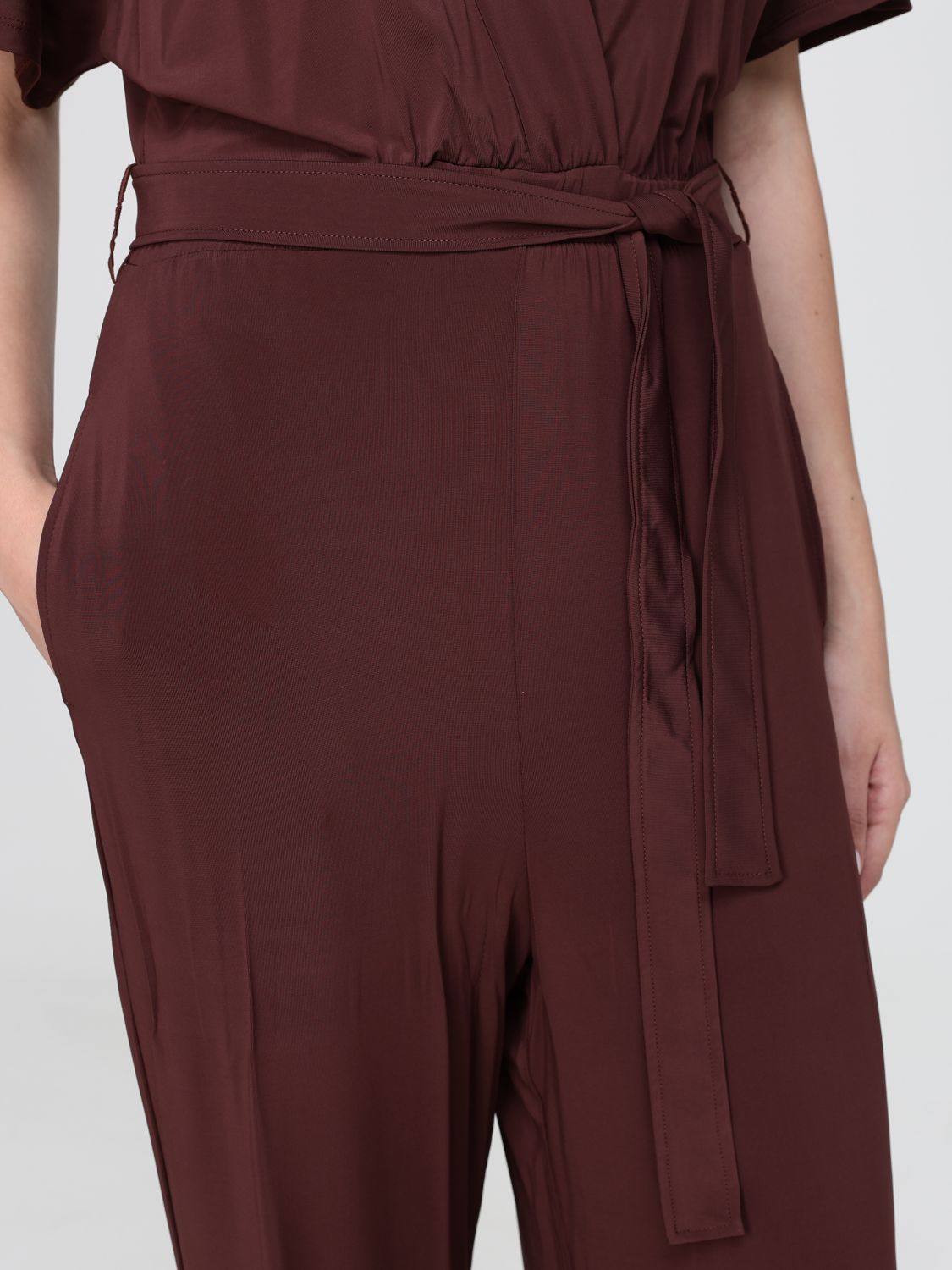 Max Mara Jumpsuit Woman Violet MAX MARA