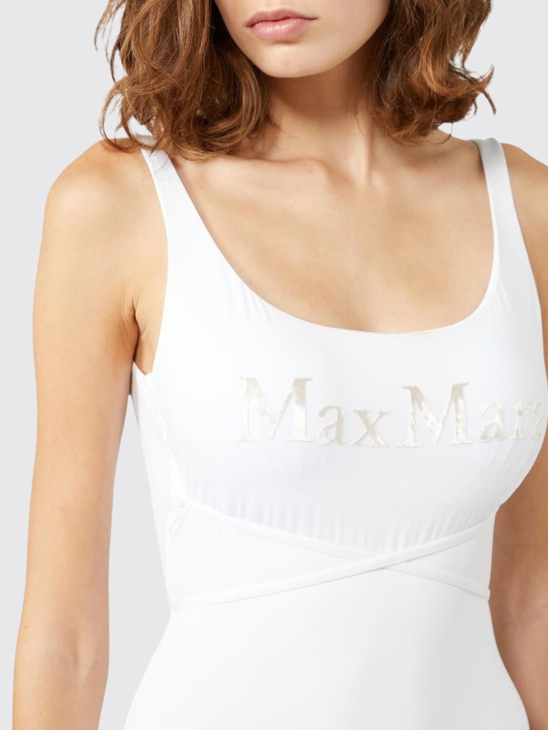 Max Mara Swimsuit Woman White MAX MARA