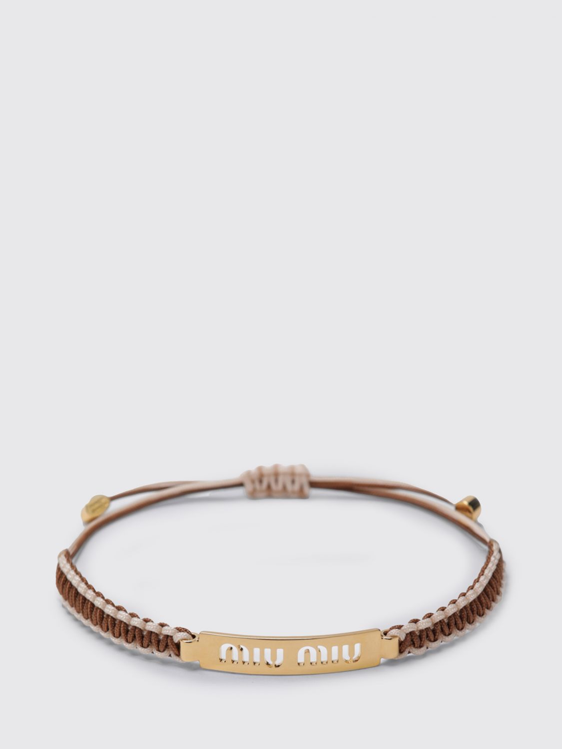 Miu Miu Jewel Woman Gold MIU MIU