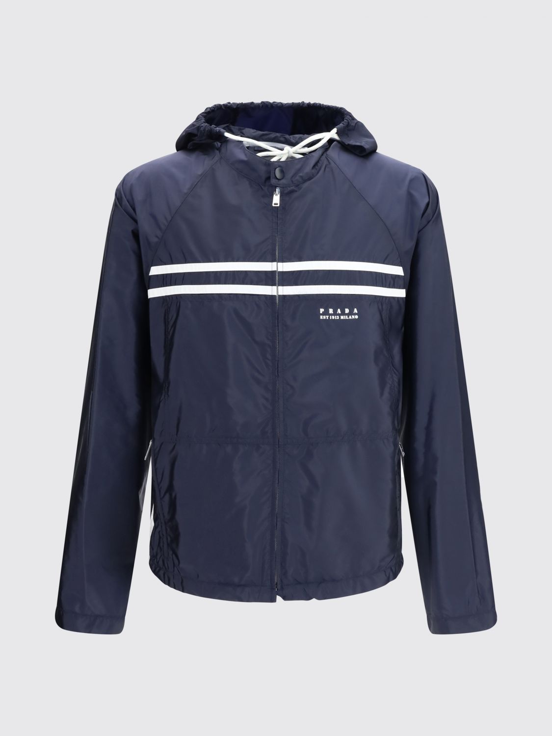 Prada Jacket Men Blue PRADA
