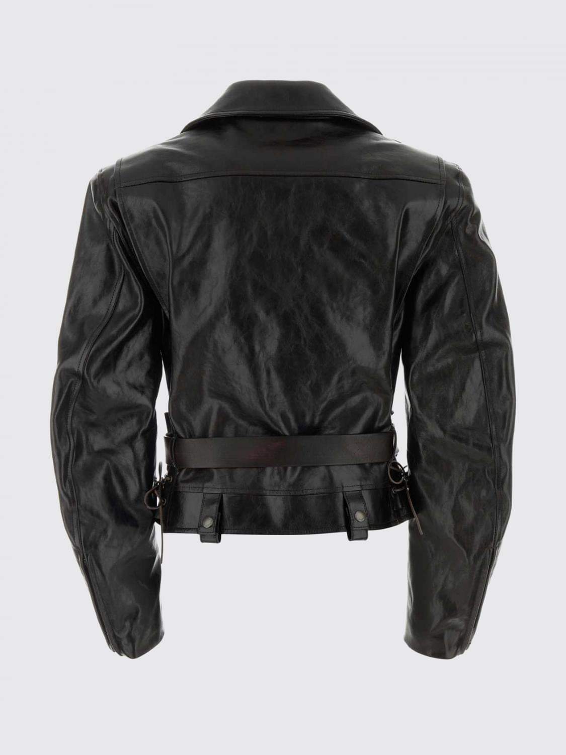 Saint Laurent Jacket Woman Brown SAINT LAURENT