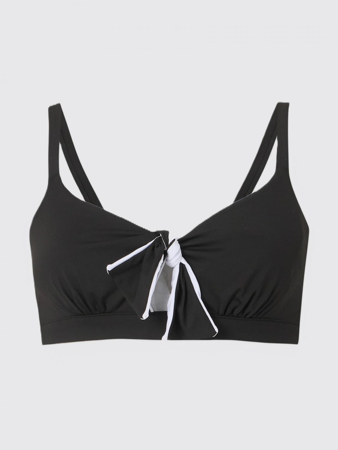 Max Mara Off-The-Shoulder Polyamide V-Neck Bikini Top MAX MARA