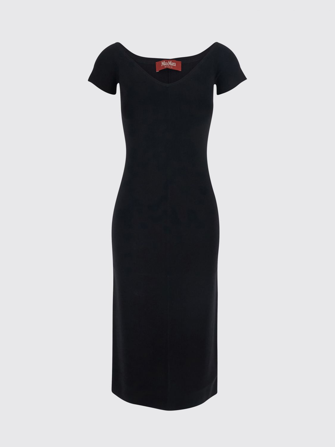 Max Mara Studio Dress Woman Black MAX MARA STUDIO