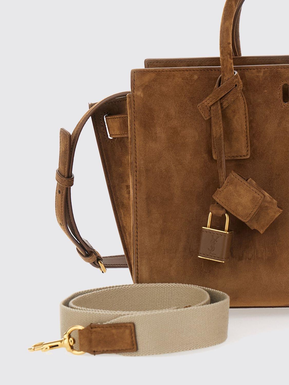 Saint Laurent Handbag Woman Brown SAINT LAURENT