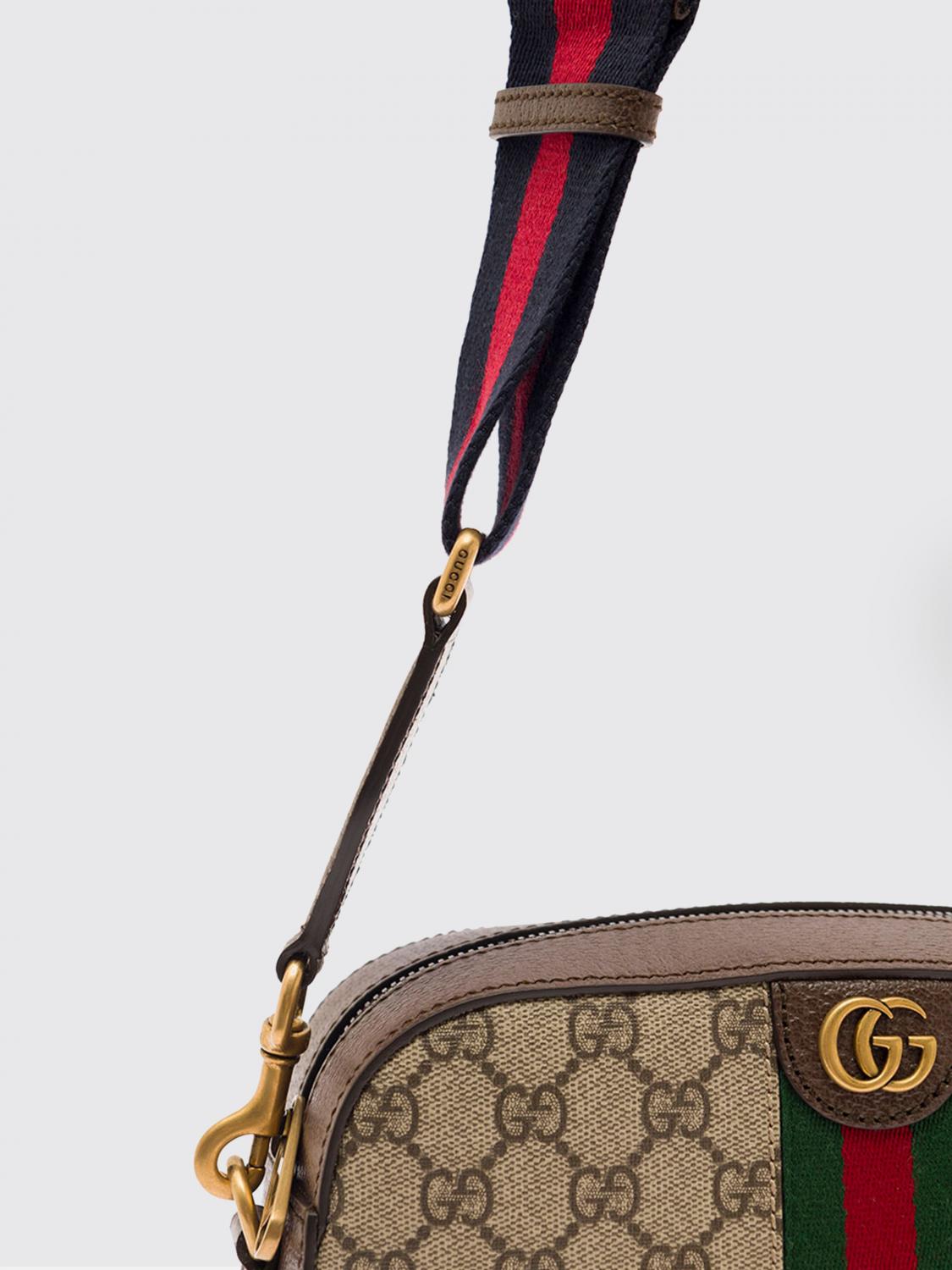 Gucci Shoulder Bag Men Beige GUCCI