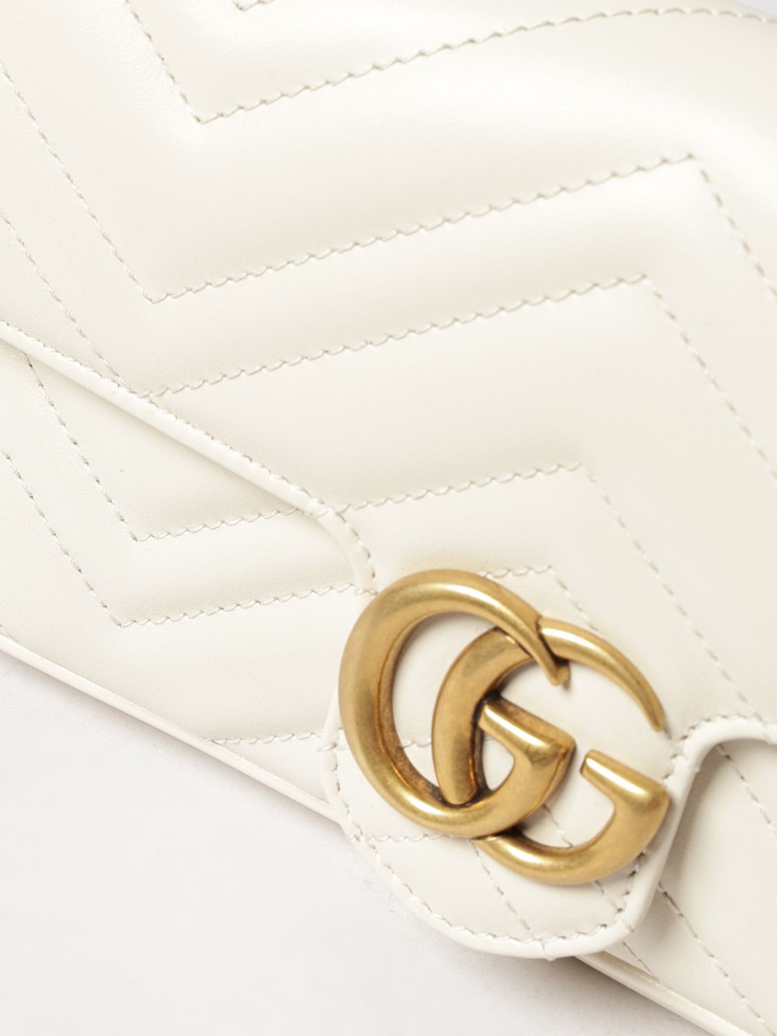 Gucci Gg Marmont Matelasse Chevron Nappa Mini Shoulder Bag GUCCI