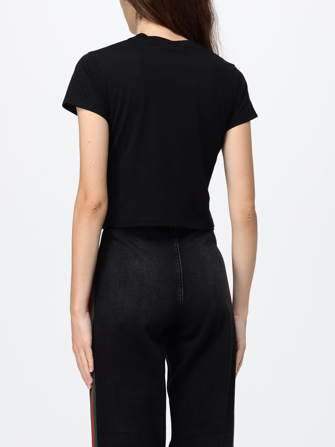 Gucci T-Shirt Woman Black GUCCI