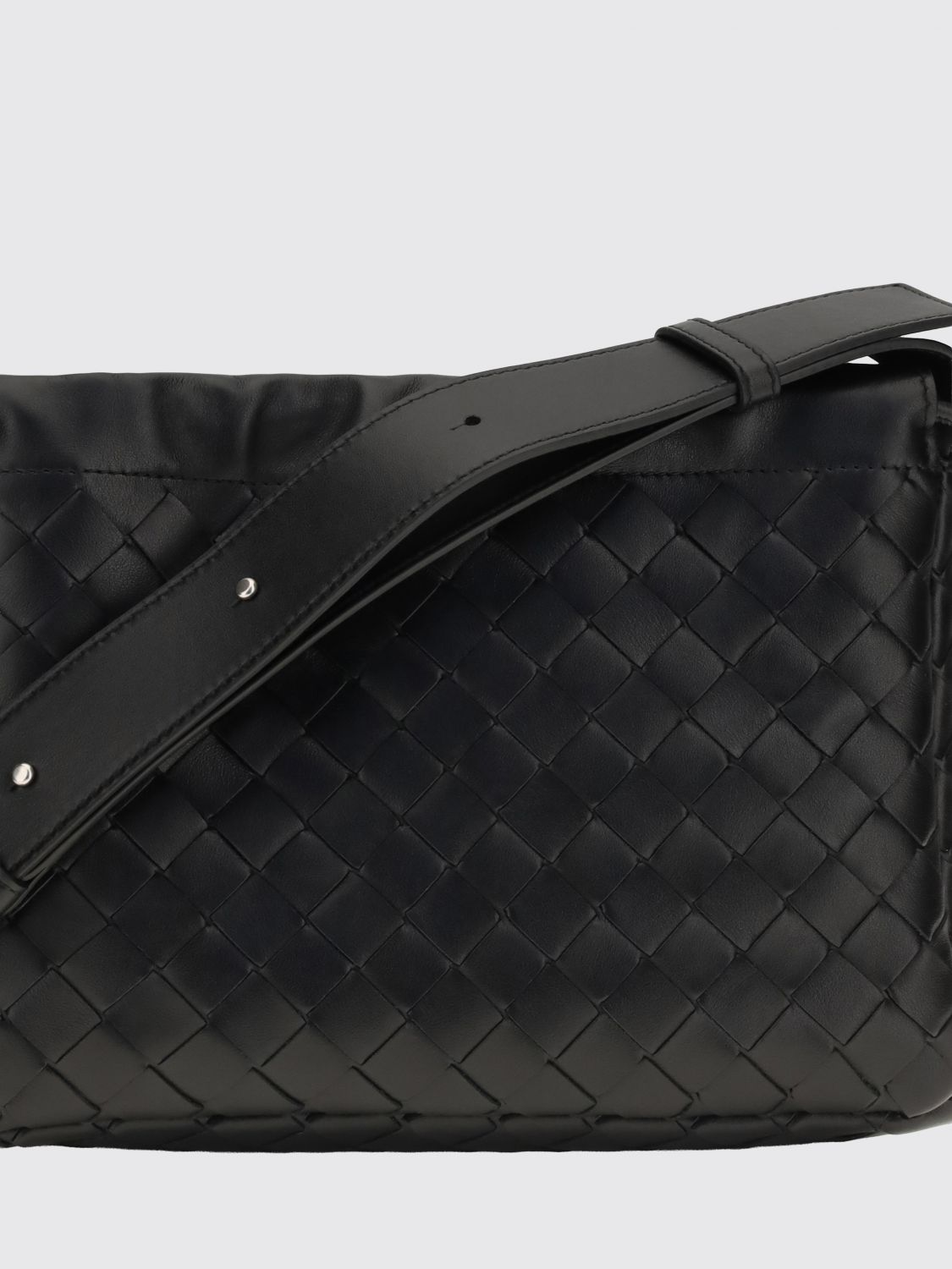 Bottega Veneta Men Dustbag Bike Crossbody Bag Bottega Veneta In Intrecciato Calfskin Leather BOTTEGA VENETA